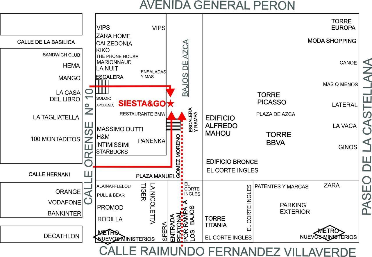 מדריד Hostal Siesta & Go Nuevos Ministerios מראה חיצוני תמונה